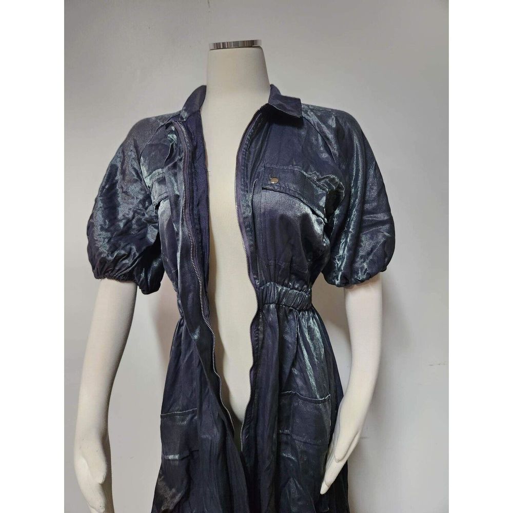Anthropolgie x Samant Chauhan Utility Shirt Dress Size 1XL - Picture 13 of 15